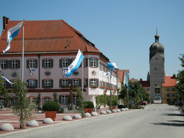 Das Rathaus und der schöne Turm